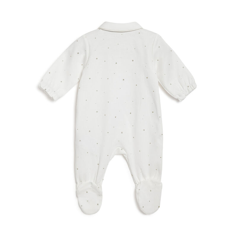 Girls Bronze Applique Front Opening Babysuit image number 1